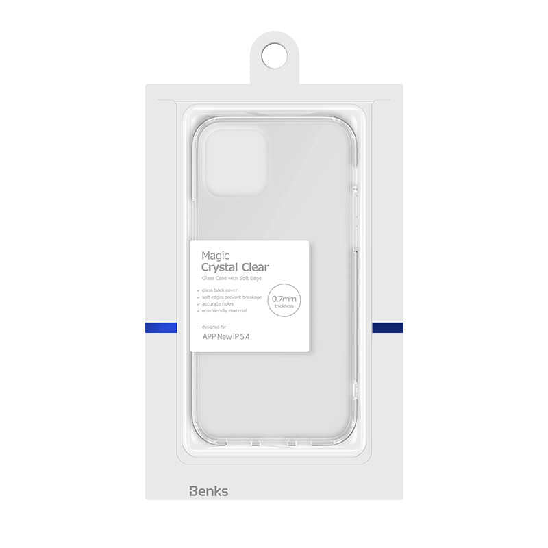 iPhone 13 Mini Kılıf Benks Magic Crystal Clear Glass Kılıf Renksiz