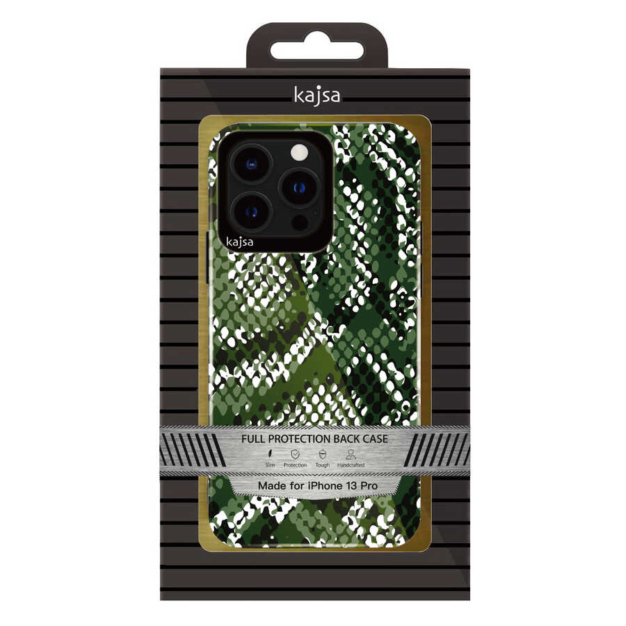 iPhone 13 Pro Kılıf Kajsa Shield Plus Wild Serisi 2 Arka Kılıf NO3