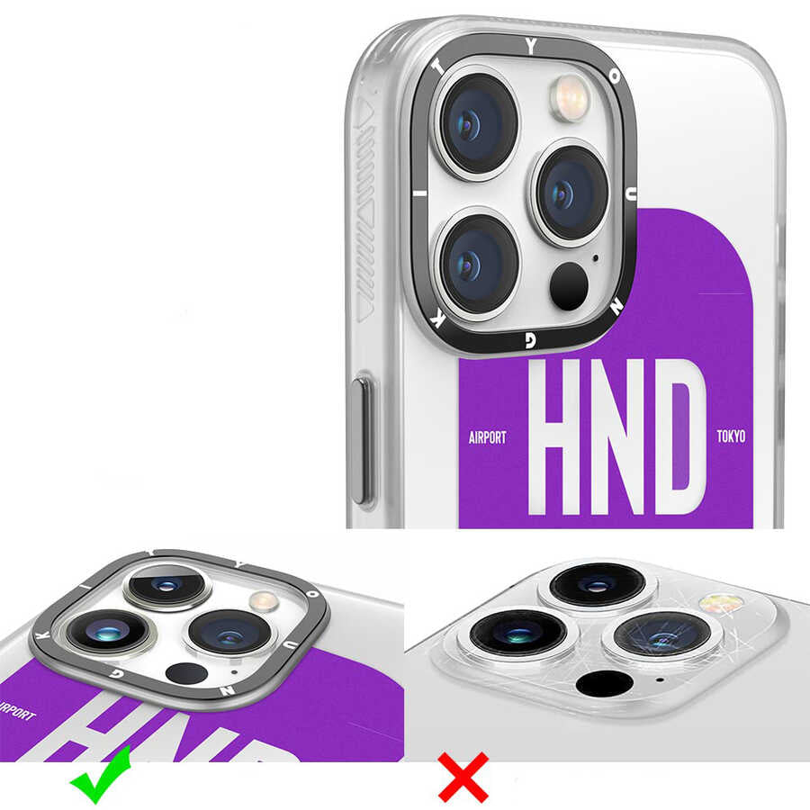 iPhone 13 Pro Kılıf YoungKit Any Time Trip Serisi Kılıf CL026 Hong Kong