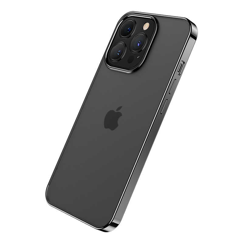 iPhone 13 Pro Max Benks Matte Electroplated TPU Kılıf Siyah