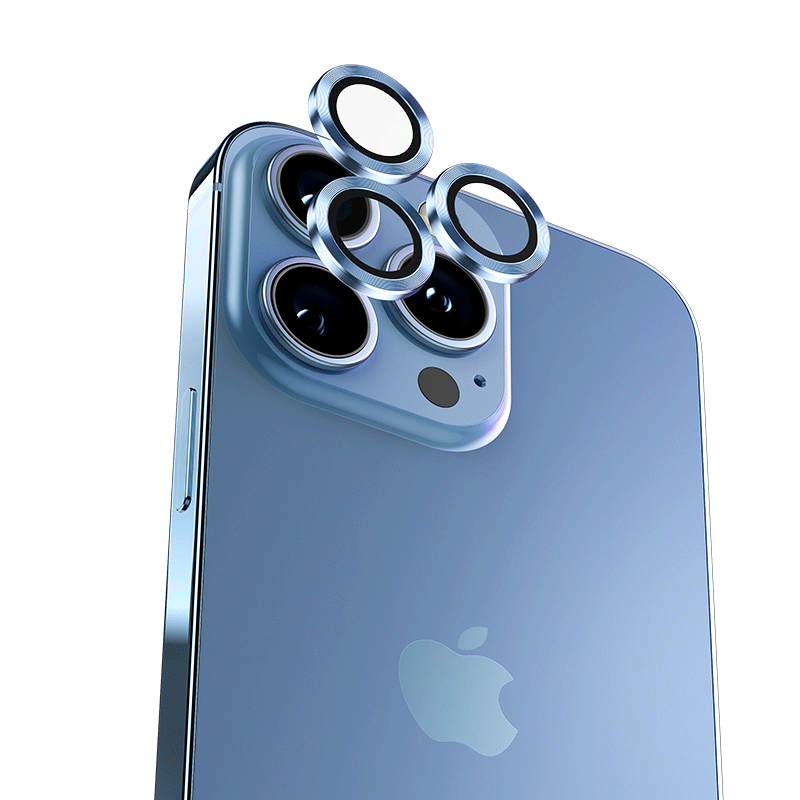 iPhone 13 Pro Max Benks New KR Kamera Lens Koruyucu Colorful