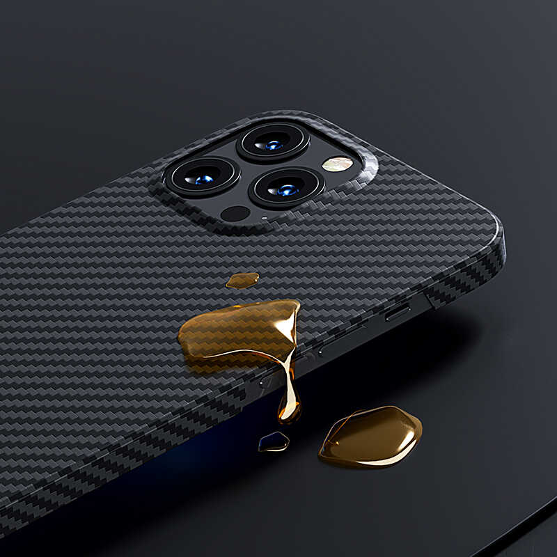iPhone 13 Pro Max Kılıf Benks Aramid Fiber Kılıf Siyah