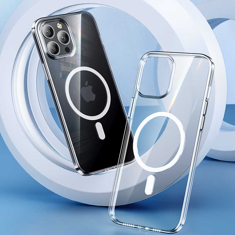 iPhone 13 Pro Max Kılıf Benks Crystal Series With Magnetic Clear Kılıf Renksiz
