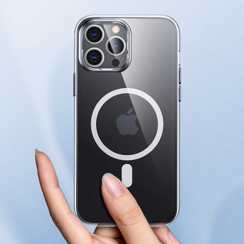 iPhone 13 Pro Max Kılıf Benks Crystal Series With Magnetic Clear Kılıf Renksiz