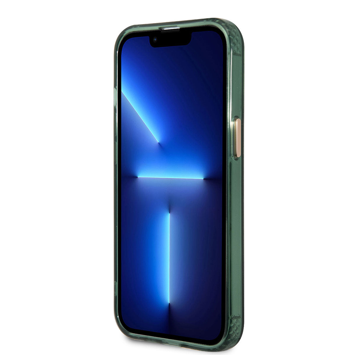 Apple iPhone 13 Pro Max Kılıf GUESS Magsafe Şarj Özellikli Airbagli Dizayn Kapak Yeşil