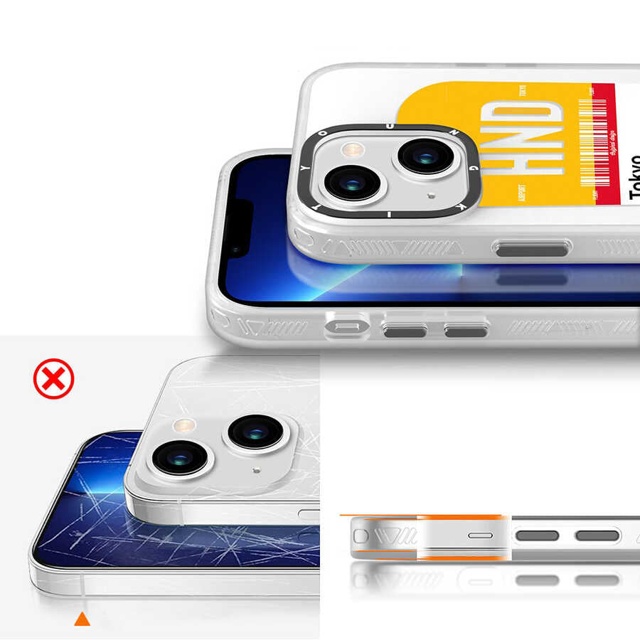 iPhone 13 Kılıf YoungKit Any Time Trip Serisi Kılıf CL027 Paris