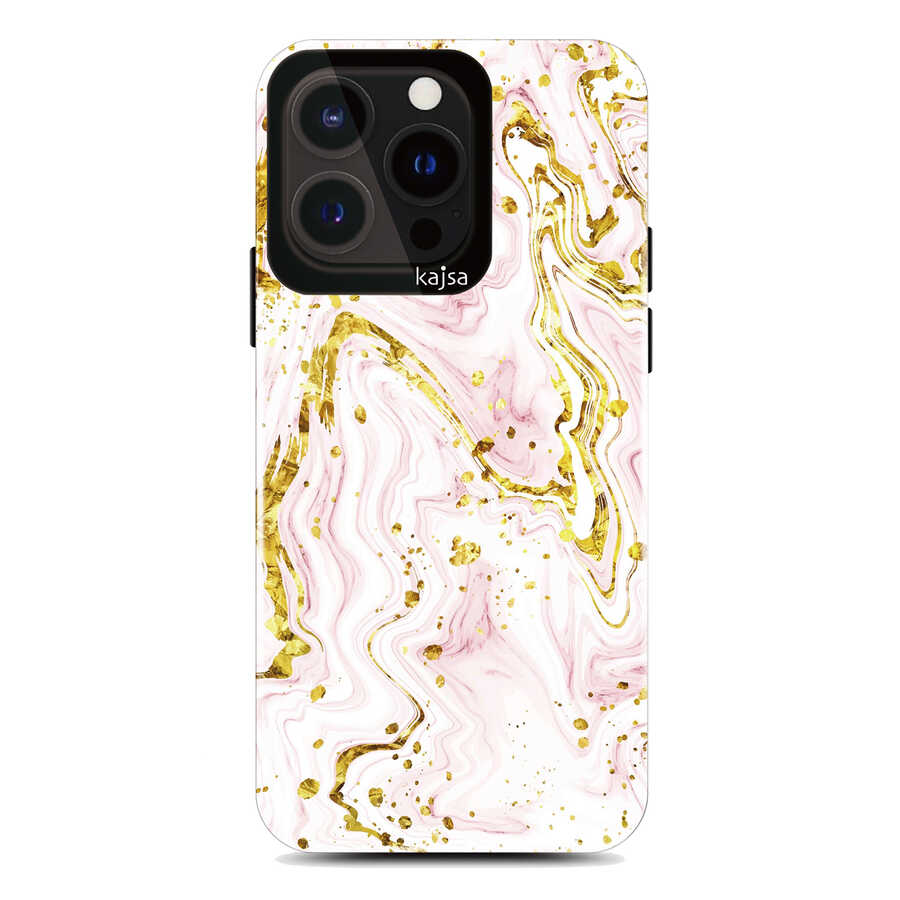 iPhone 13 Pro Max Kılıf Kajsa Shield Plus Abstract Serisi Arka Kılıf NO4