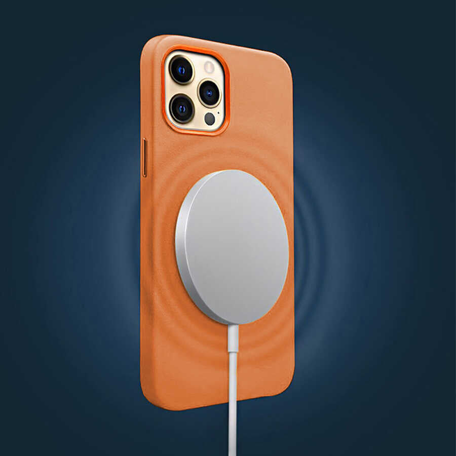 iPhone 13 Pro Max Kılıf Wiwu Magsafe Magnetic Kılıf Siyah