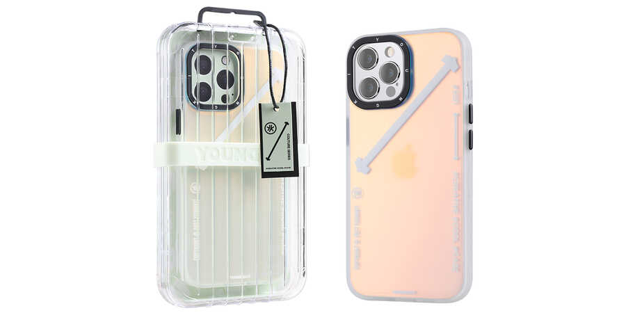 iPhone 13 Pro Max Kılıf YoungKit Fashion Culture Time Serisi Kılıf CL033 Young Kit
