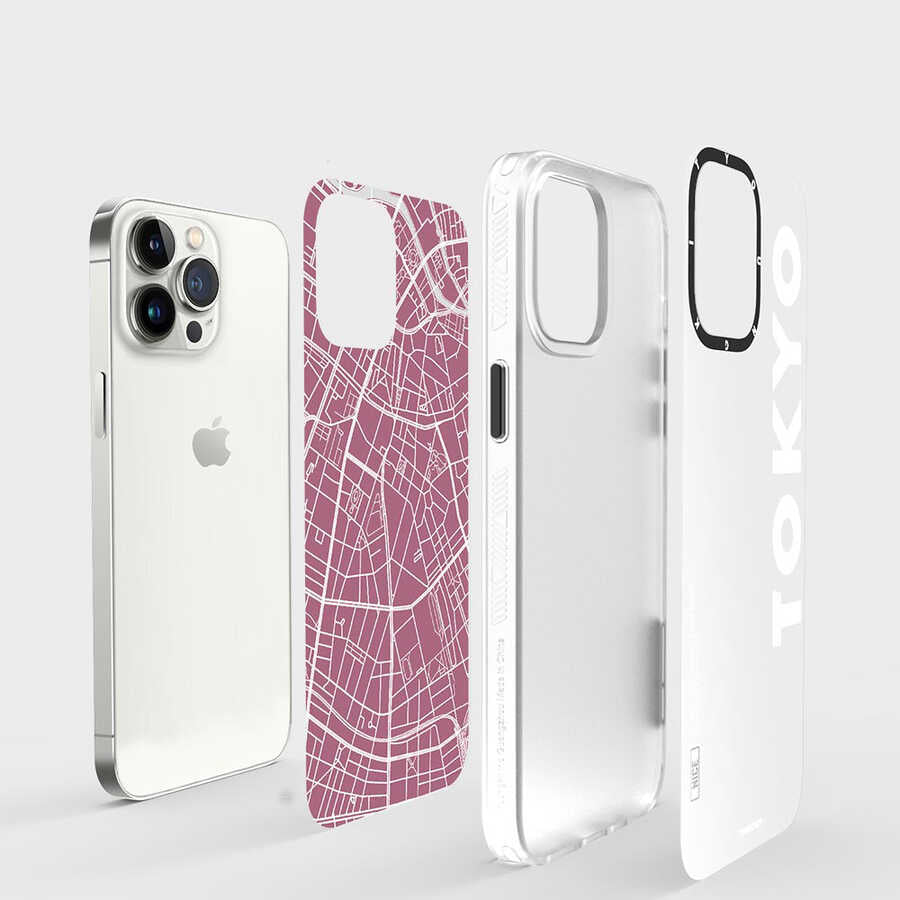 iPhone 13 Pro Max Kılıf YoungKit World Trip Serisi Kılıf Tokyo