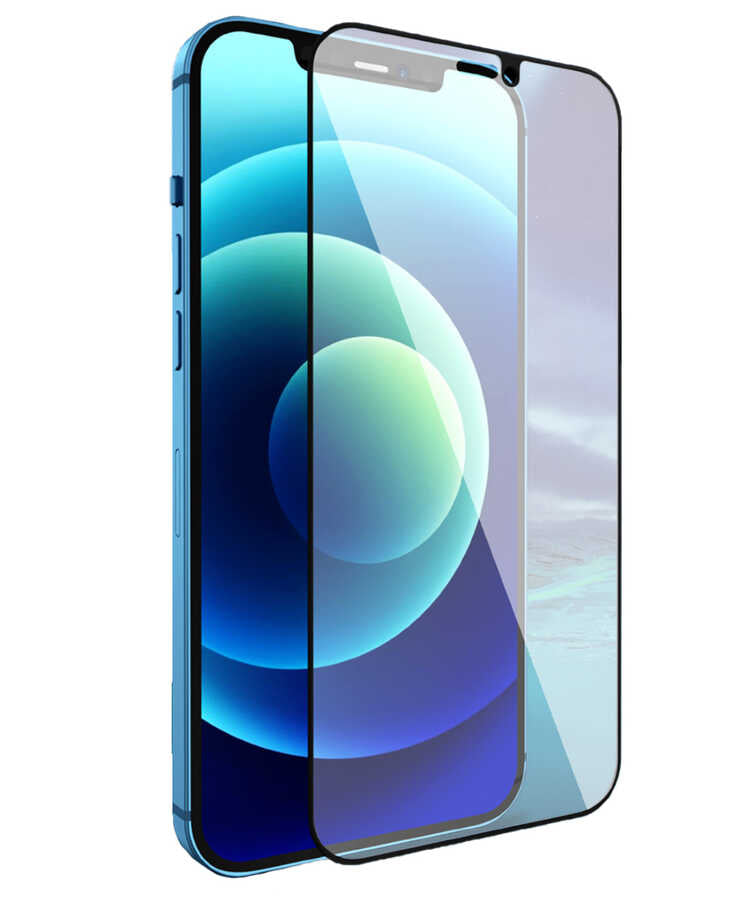 iPhone 13 Pro Max Wiwu iVista Super Hardness Ekran Koruyucu Siyah