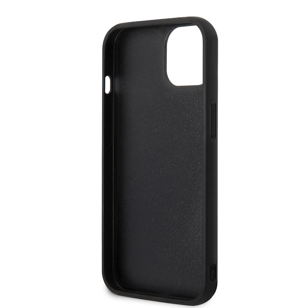 iPhone 14 Kılıf Karl Lagerfeld 3D Rubber Choupette Dizayn Kılıf Siyah