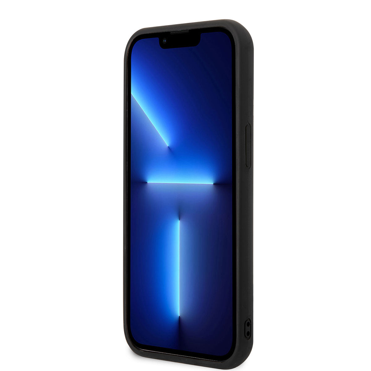 iPhone 14 Kılıf Karl Lagerfeld 3D Rubber Choupette Dizayn Kılıf Siyah