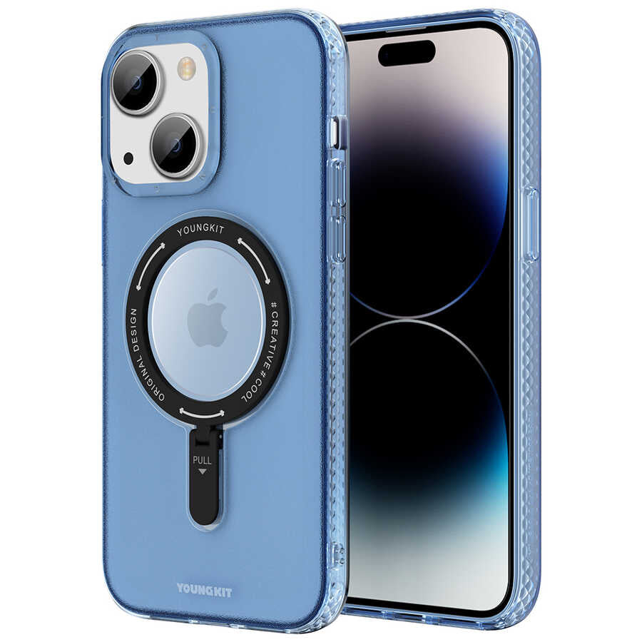 Youngkit Rock Serisi iPhone Kapak Mavi- Product vendor