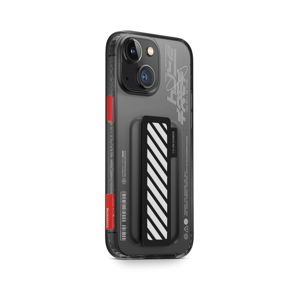 iPhone 14 Kılıf SkinArma Şeffaf Desenli Kaze Kılıf Renksiz
