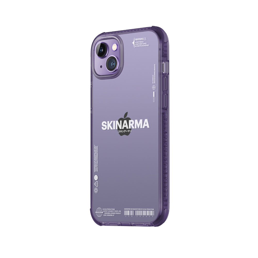 iPhone 14 Plus Kılıf SkinArma Şeffaf Airbag Tasarımlı Iro Kılıf Kırmızı