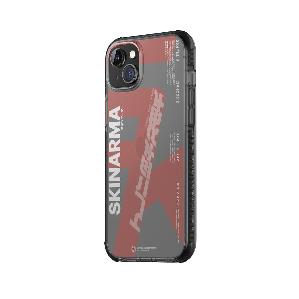 iPhone 14 Plus Kılıf SkinArma Şeffaf Airbag Tasarımlı Raku Kılıf Turuncu
