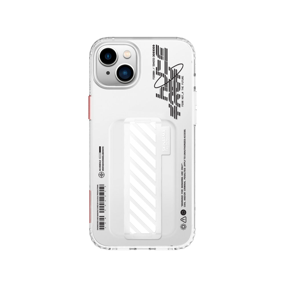 iPhone 14 Plus Kılıf SkinArma Şeffaf Desenli Kaze Kılıf Renksiz