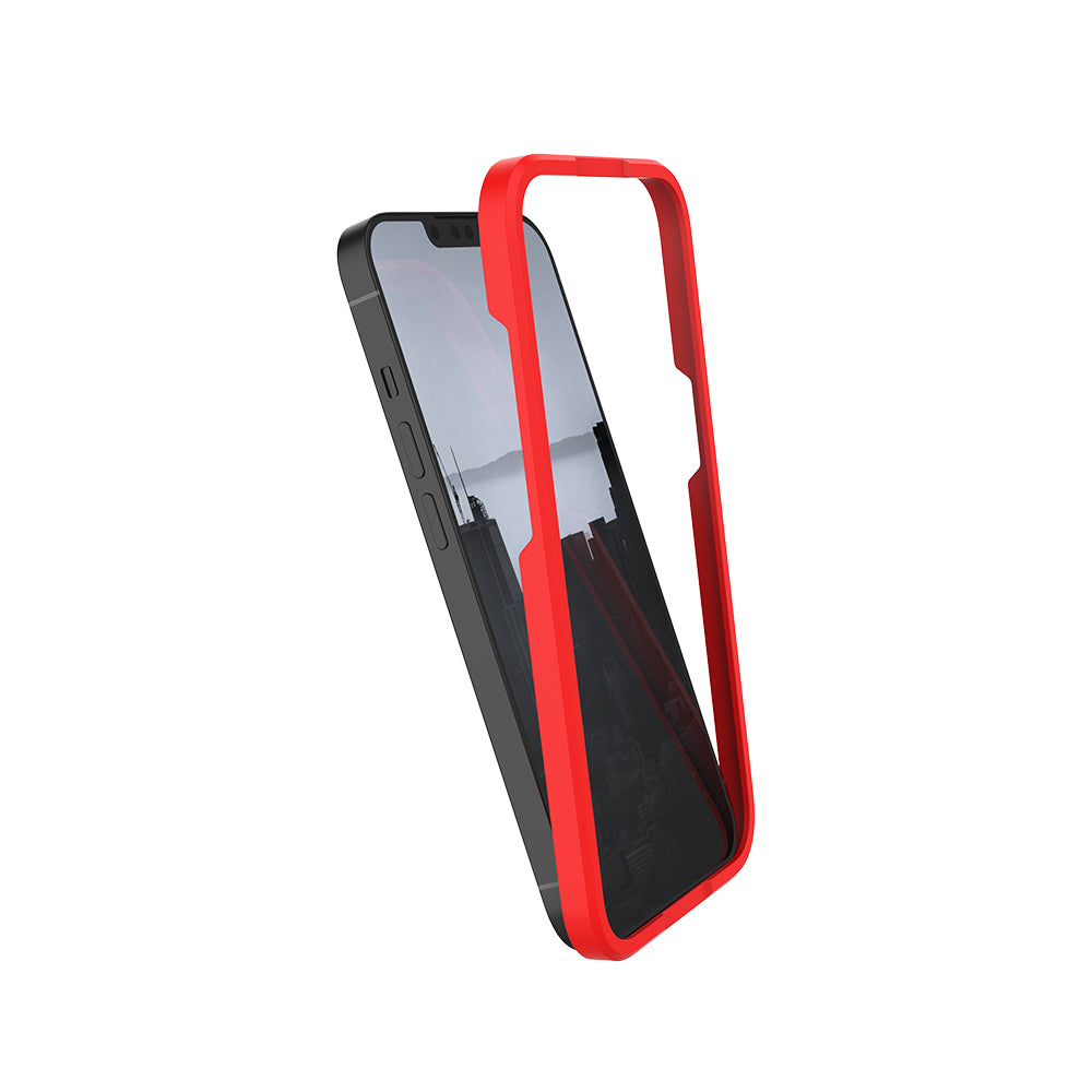 iPhone 14 Plus Raptic Hayalet Privacy Temperli Cam Ekran Koruyucu Şeffaf