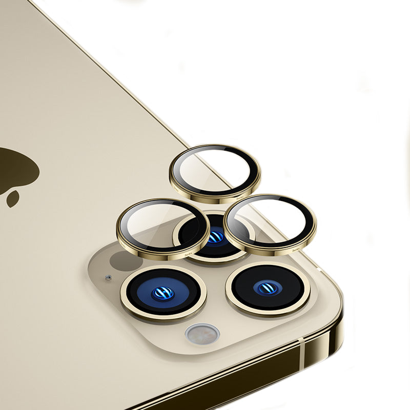 iPhone 14 Pro Benks King Kong PVD Kamera Lens Koruyucu Gümüş