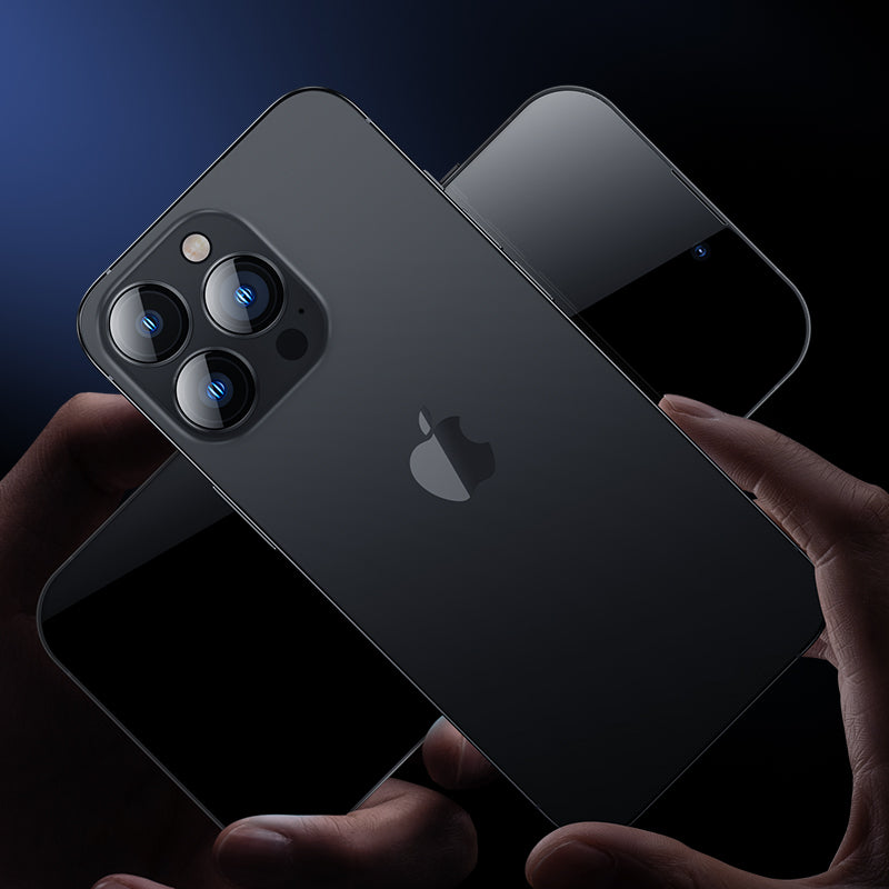 iPhone 14 Pro Benks King Kong PVD Kamera Lens Koruyucu Gümüş
