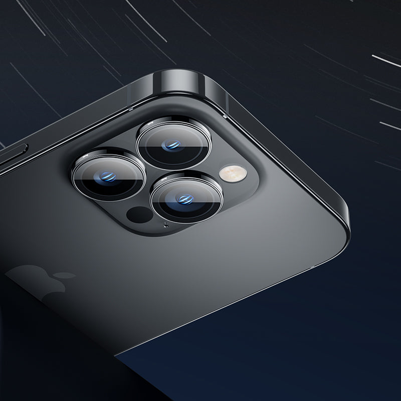 iPhone 14 Pro Benks King Kong PVD Kamera Lens Koruyucu Gümüş