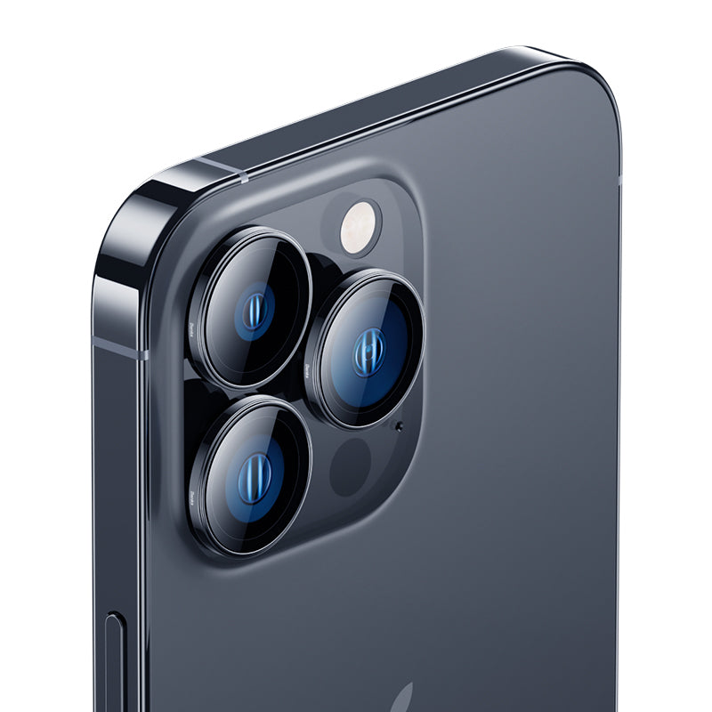iPhone 14 Pro Benks King Kong PVD Kamera Lens Koruyucu Gümüş