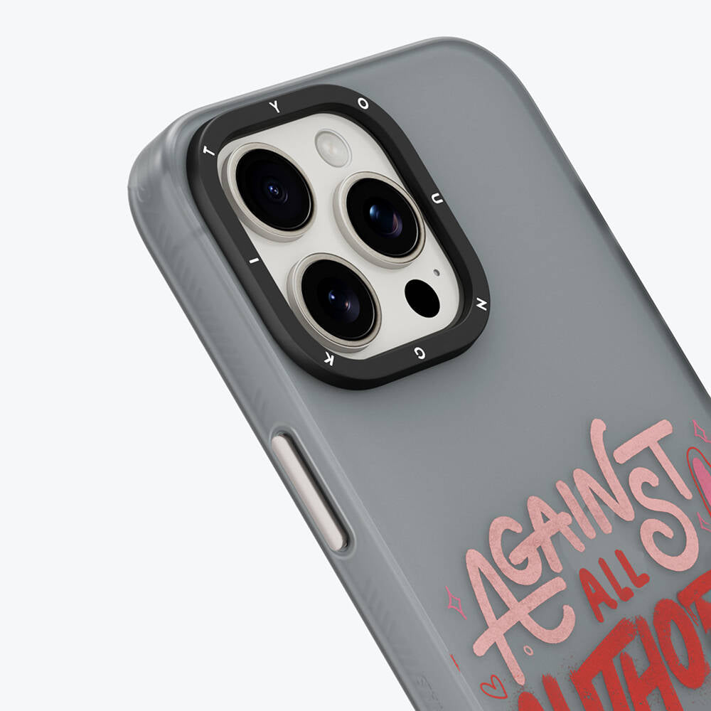 iPhone 14 Pro Kılıf Bethany Green Tasarımlı Youngkit Sweet Language Kılıf Rose Gold