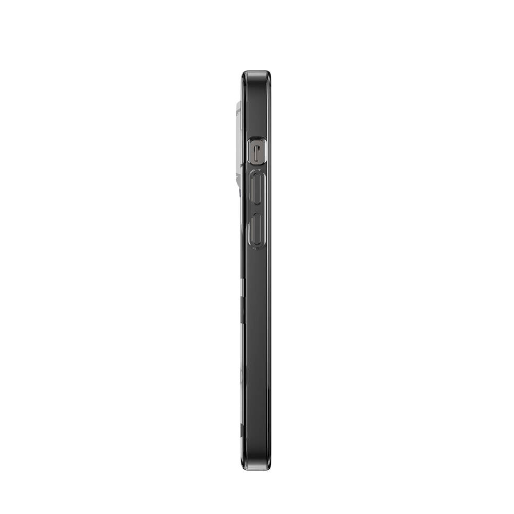 iPhone 14 Pro Kılıf Magsafe Şarj Özellikli Çift IMD Baskılı Lisanslı Switcheasy Artist-M Fleur Kılıf Gri