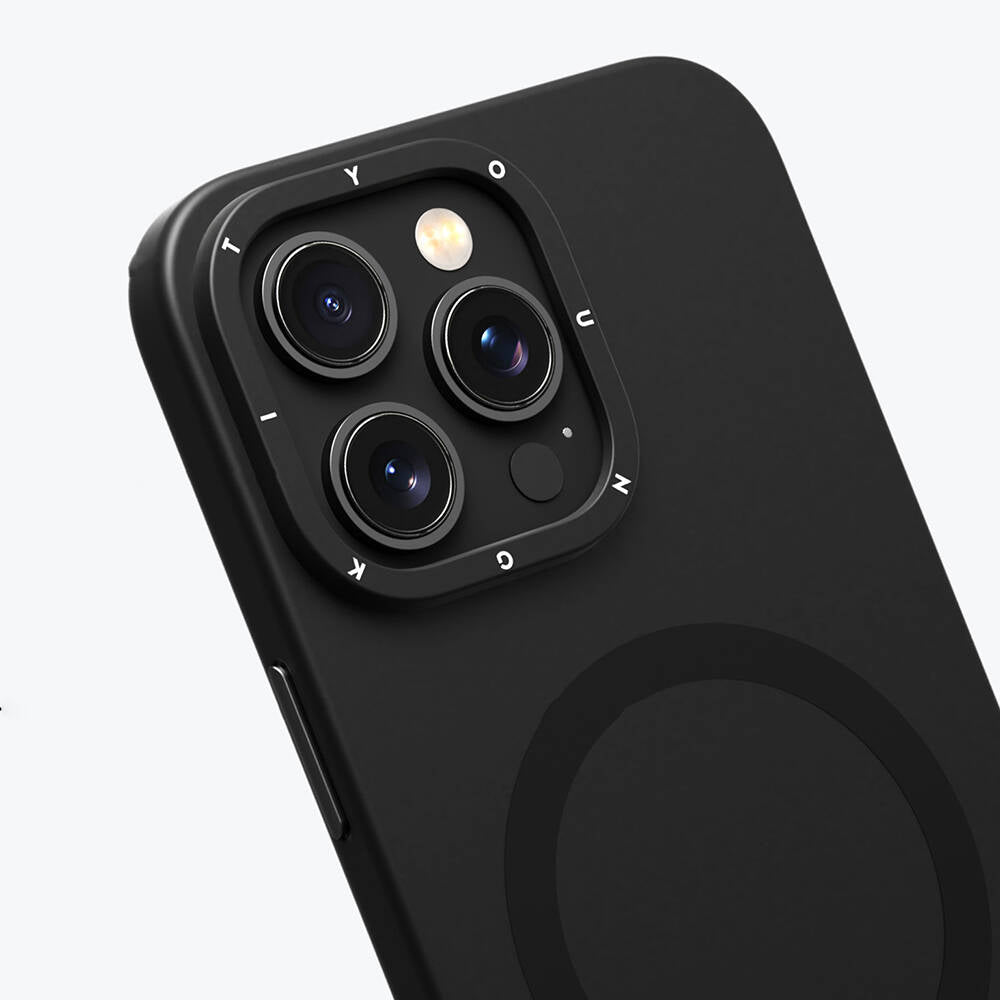 iPhone 14 Pro Kılıf Magsafe Şarj Özellikli Çizilmeye ve Aşınmaya Dayanıklı Youngkit Velvet Serisi Kılıf Pembe