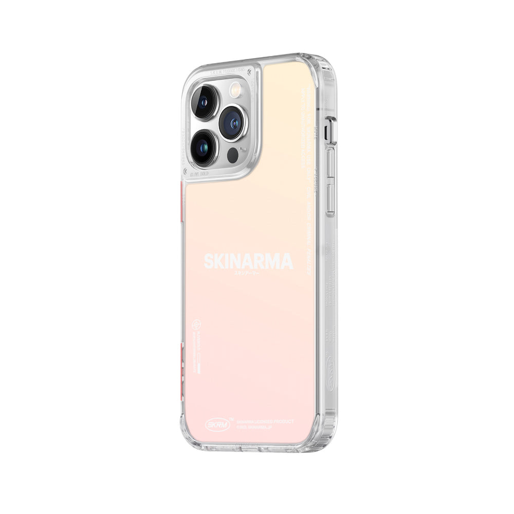 iPhone 14 Pro Kılıf SkinArma Şeffaf Airbag Tasarımlı Boyun Askılı Kiru Kılıf Colorful