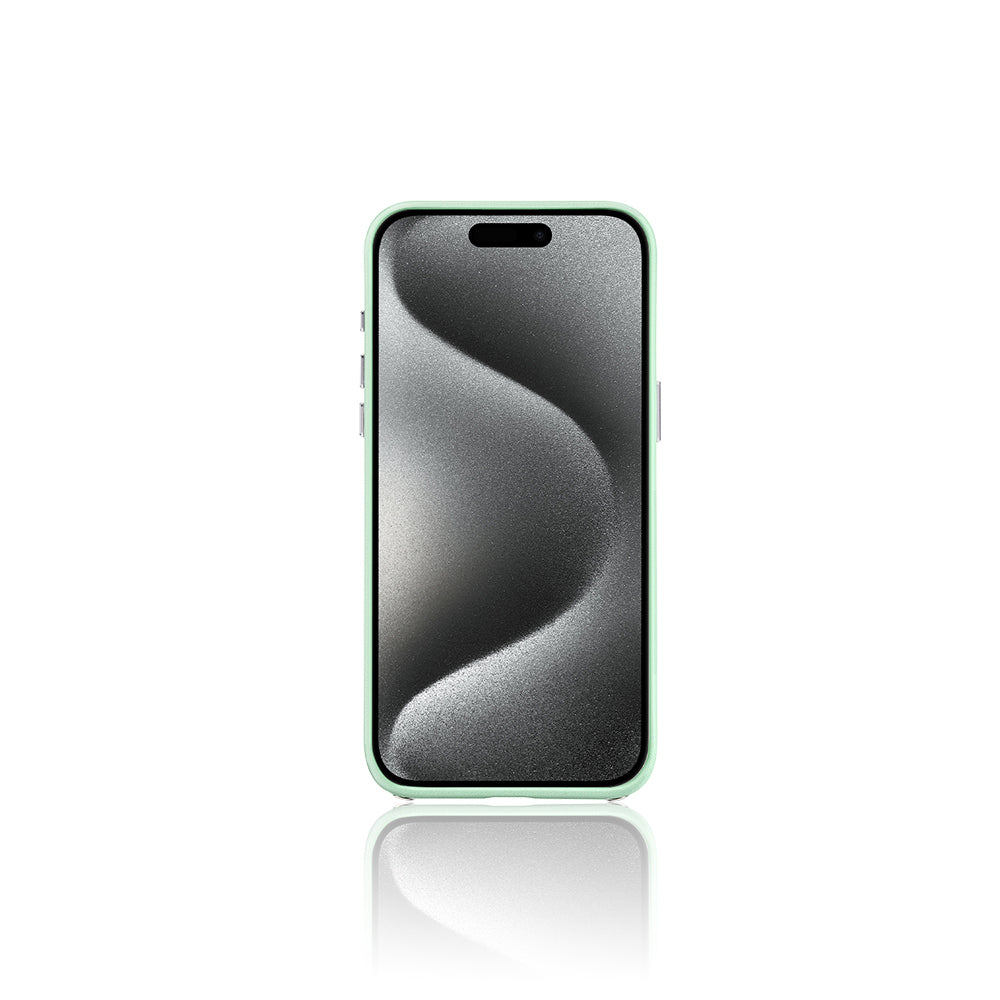 Apple iPhone 14 Pro Kılıf Suni Deri Tasarımlı Pynana Starry Serisi Kapak Pembe