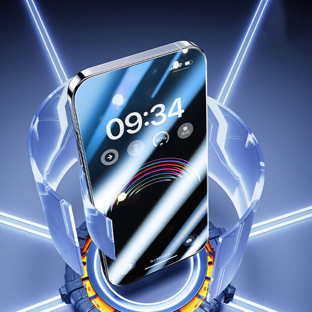 iPhone 14 Pro Max Benks Anti-Dust Toz Önleyici Özellikli Gaming Ekran Koruyucu Siyah