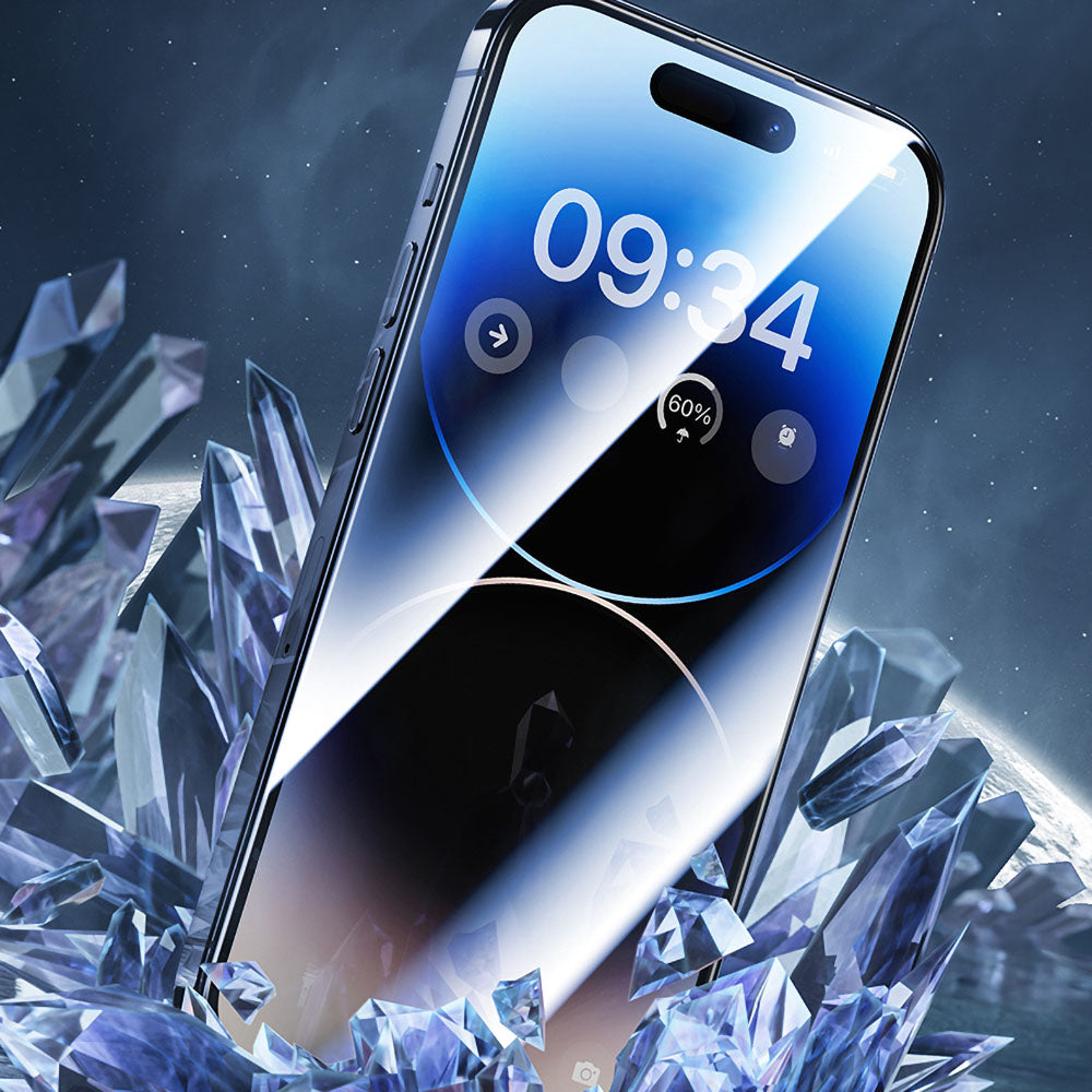 iPhone 14 Pro Max Benks V Pro Safir Coating Ekran Koruyucu + Kolay Uygulama Aparatlı Siyah