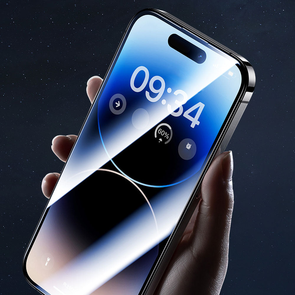 iPhone 14 Pro Max Benks V Pro Safir Coating Ekran Koruyucu + Kolay Uygulama Aparatlı Siyah