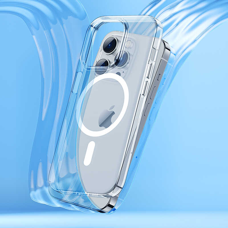 iPhone 14 Pro Max Kılıf Benks Crystal Series Clear Kılıf Ekran Koruyucu Hediyeli Renksiz