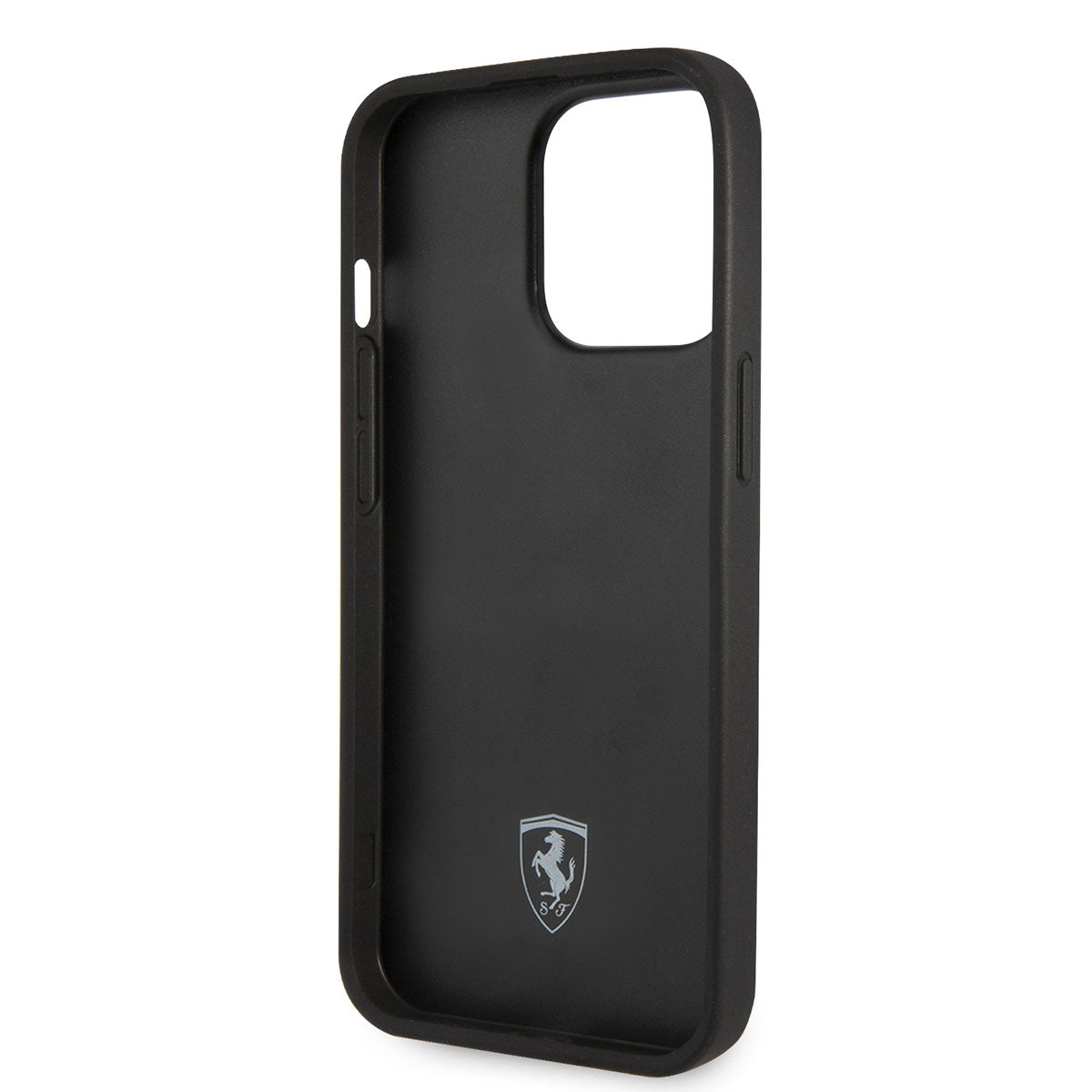 iPhone 14 Pro Max Kılıf Ferrari Deri Sarı Noktalı Dizayn Kılıf Sarı