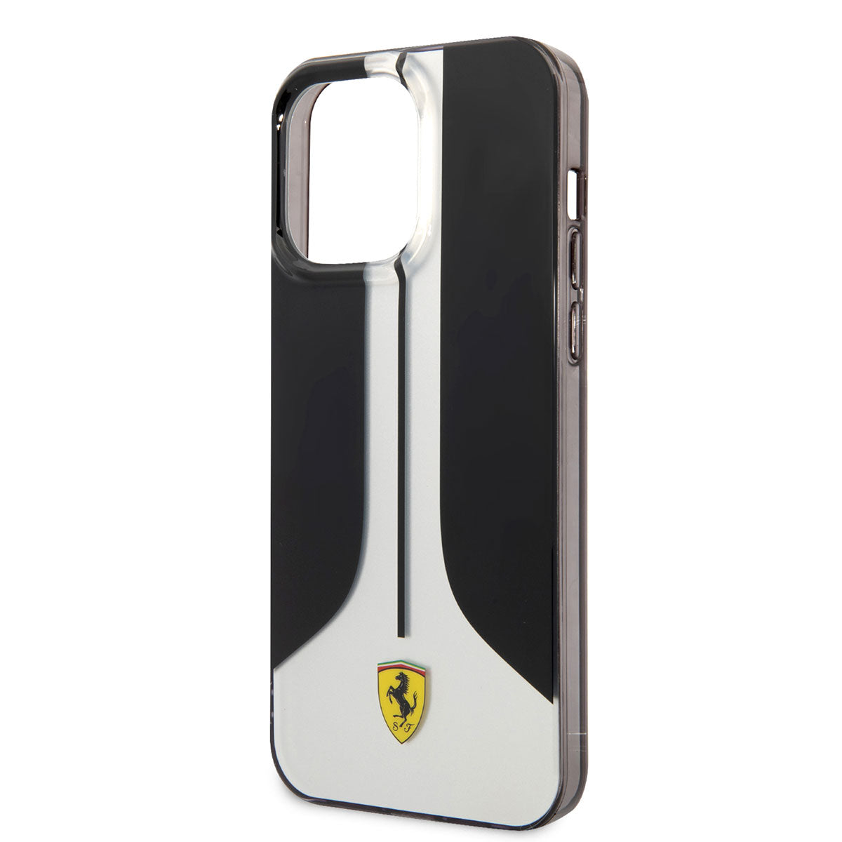 iPhone 14 Pro Max Kılıf Ferrari Orjinal Lisanslı 296 Çizgili Dizayn Kılıf Kırmızı