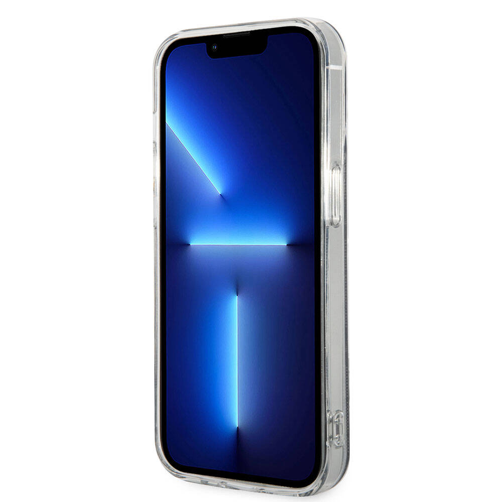 Apple iPhone 14 Pro Max Kılıf Guess Orjinal Lisanslı Magsafe Şarj Özellikli Yazı Logolu 4G Desenli Kapak Siyah