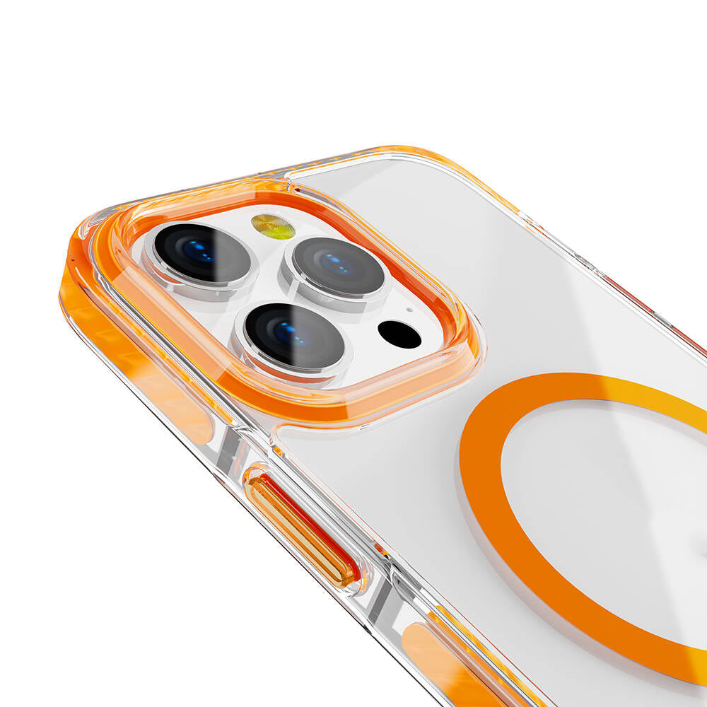 iPhone Kılıf Magsafe Şarj Özellikli Airbagli Takılabilir Askı Aparatlı Zore Silikon Nana Kapak Pembe- Product vendor