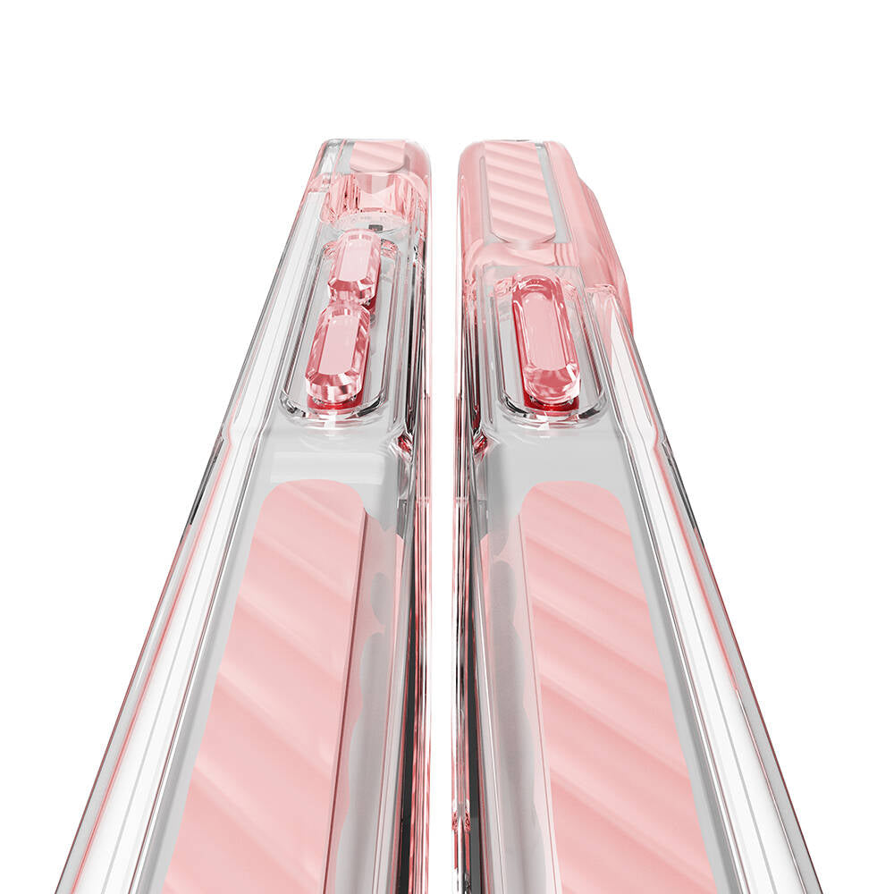 iPhone Kılıf Magsafe Şarj Özellikli Airbagli Takılabilir Askı Aparatlı Zore Silikon Nana Kapak Pembe- Product vendor