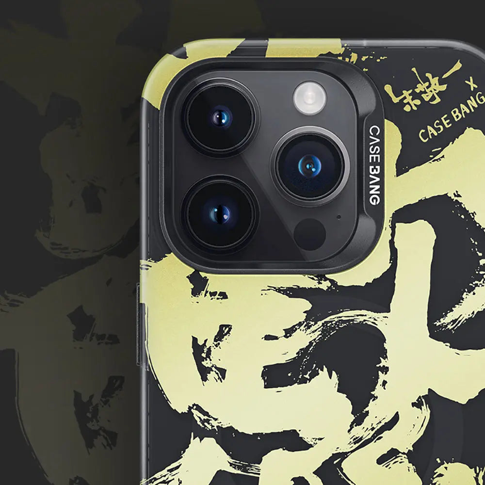 Benks Casebang Calligraphy Joy Serisi iPhone Siyah Kapak - enzaksesuar