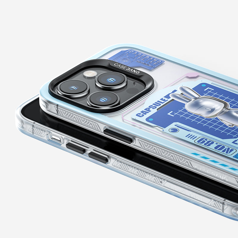 Benks Casebang Rabbit Serisi iPhone Mavi Kapak - enzaksesuar