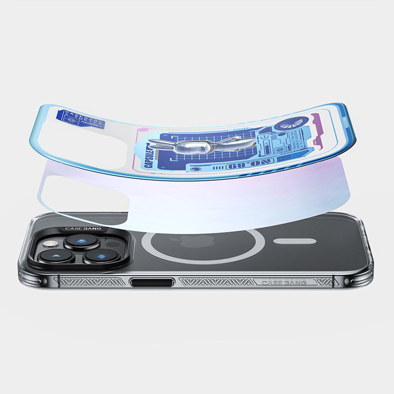 Benks Casebang Rabbit Serisi iPhone Mavi Kapak - enzaksesuar