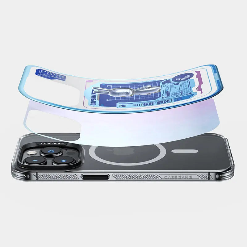 Benks Casebang Rabbit Serisi iPhone Mavi Kapak - enzaksesuar