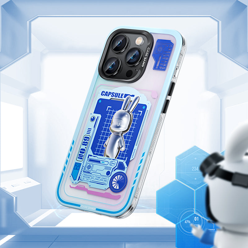 Benks Casebang Rabbit Serisi iPhone Mavi Kapak - enzaksesuar
