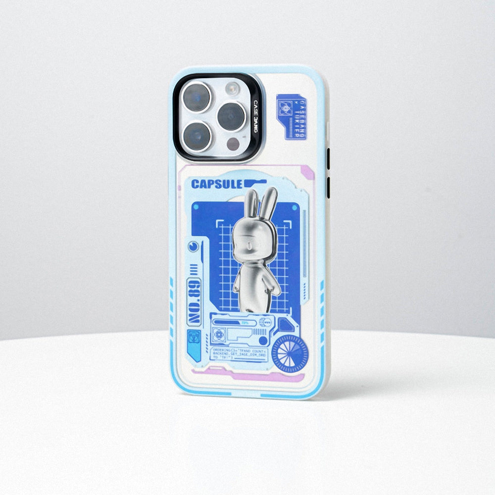 Benks Casebang Rabbit Serisi iPhone Mavi Kapak - enzaksesuar