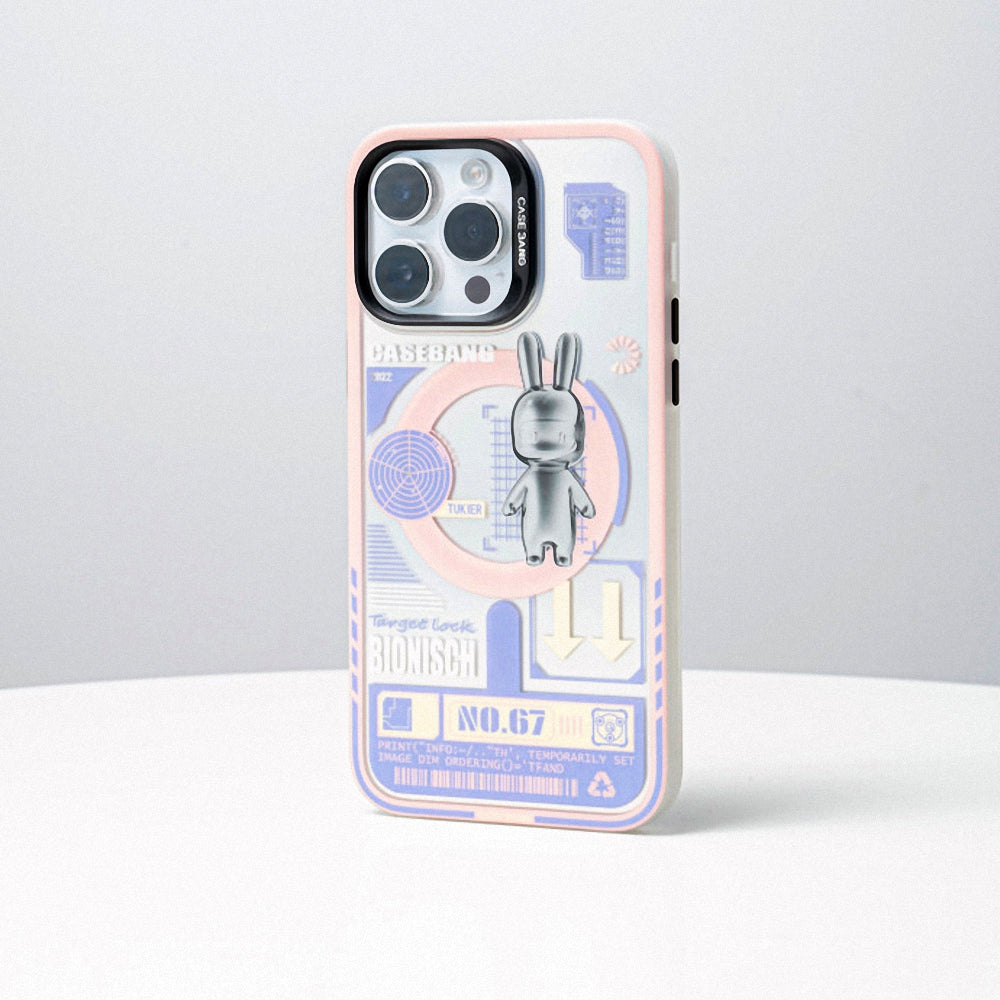 Benks Casebang Rabbit Serisi İphone Pembe Kapak - enzaksesuar