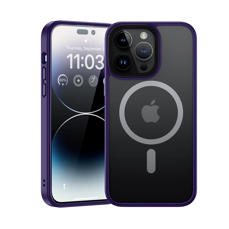 Benks Mist Hybrid Serisi iPhone Mor Kapak - enzaksesuar