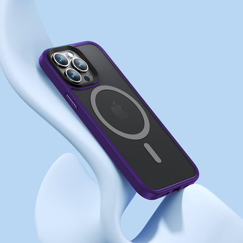 Benks Mist Hybrid Serisi iPhone Mor Kapak - enzaksesuar